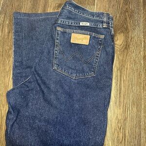 Vintage Wrangler Size 13/14 Classic Indigo Straight Jeans